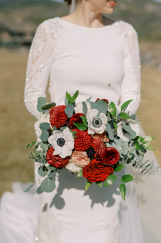 Colorado wedding bouquet preservation